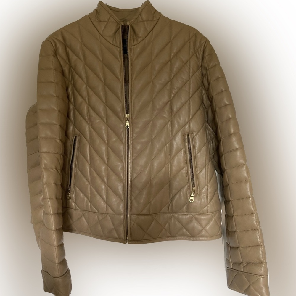 Quilted Leather Jacket